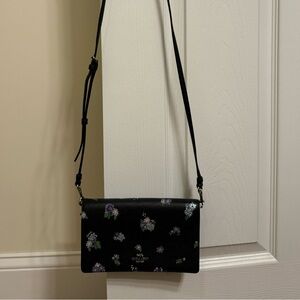 Coach black crossbody/clutch/shoulder purse